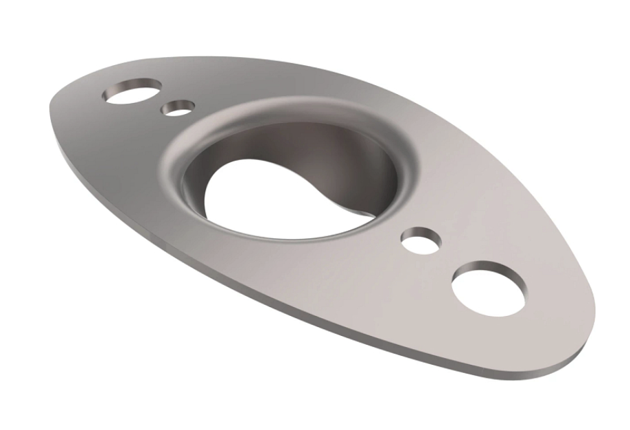 H217265  Finger Guide Bottom Retainer for John Header Harvester 