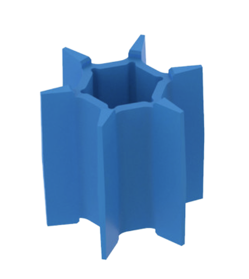 A69212 Very High Rate Blue Meter Roller for John Deere Seeder/Planter