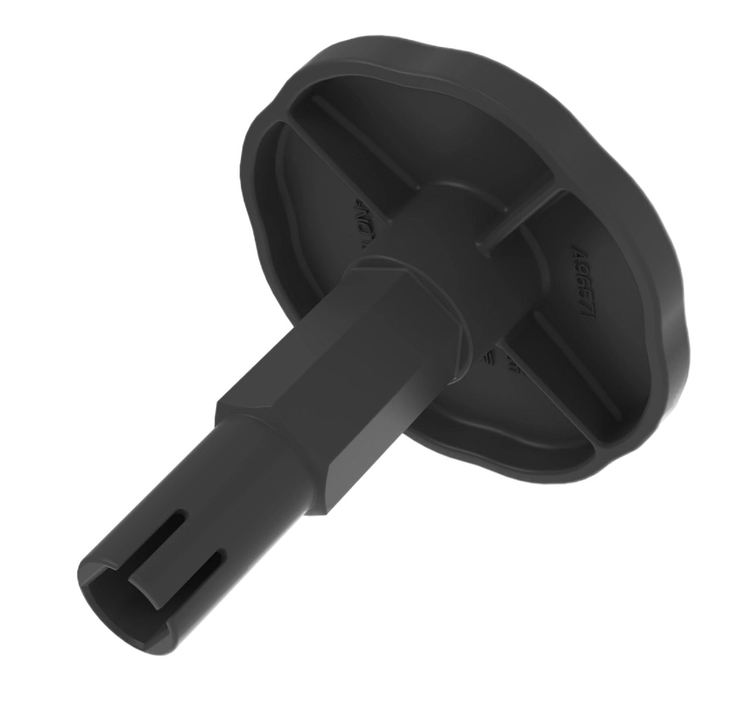 A96571 . A81563 Vacuum Meter Drive Handle 